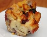 Peach Crumb Pudding 