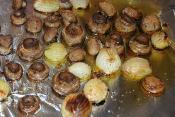 Fiddlehead Greens And Pearl Onion Croustade