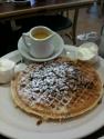 Crunchy Pecan Waffles