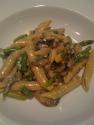 Penne With Mushrooms And Asparagus