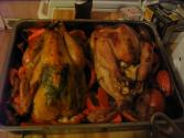 Roast Pheasant With Apples