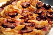 Open-face Plum Pie