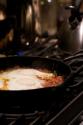 Poached Eggs With Cheese Sauce