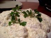 Poached Fish Fillets In Shrimp Sauce