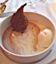 Poached Pears With Ginger Cream