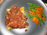Polenta Baked With Vegetables