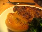 Ginger Pork Chops With Apples And Prunes