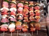 Polynesian Pork Kebabs