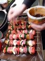 Glazed Pork Kebabs