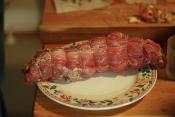 Mushroom Stuffed Pork Sirloin 