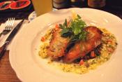 Potato-coated Fish