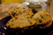 Quinoa Stuffed Delicata Squash