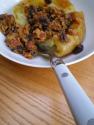 Raisin Stuffed Apples