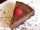 Raspberry Chocolate Cheesecake
