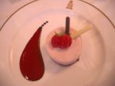 Almond Chocolate Torte With Raspberry Sauce