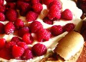 Raspberry Meringue Nest