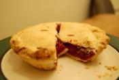 Fresh Raspberry Pie