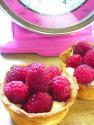 
Open-face Raspberry Tarts