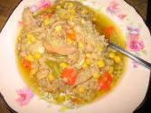 Leftover Turkey Soup