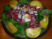 Red Spinach Salad