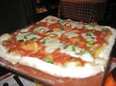 Red White And Green Pizza