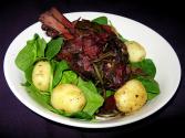 Red Wine Braised Lamb Shanks