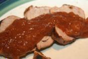 Rhubarb Sauce With Raspberry Vinegar