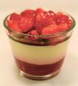 Rhubarb And Strawberry Trifle