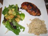 Main Dish Rice And Ham Salad
