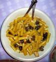 Rigatoni With Eggplant & Olive Sauce