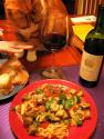 Roasted Garlic And Onion Linguine
