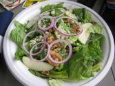 Romaine Salad With Blue Cheese And Walnuts