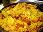 Saffron Rice Stuffing With Sausage