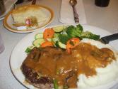 Mushroom Salisbury Steak
