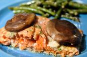 Whole Salmon Baked In Foil
