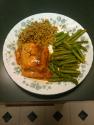 Salmon-rice Bake