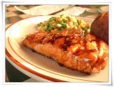 Glazed Salmon Steaks