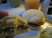 Sausage Biscuits And Cheese