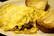 Pork Sausage Omelette