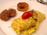 Smoked Sausage Omelette