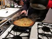 Linguine With Scallops & Saffron