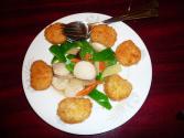 Scallops With Vegetables