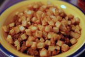 Seasoned Potato Cubes