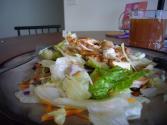 Spicy Sesame Noodle And Chicken Salad