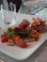 Shrimp With Garlic And Wine Sauce
