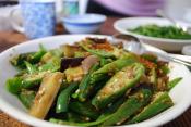 Shrimp With Snow Peas