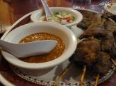 Skewered Chicken Pieces