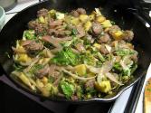 Meat Loaf Skillet Supper