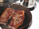 Skillet Roasted Steak With Piquant Sauce