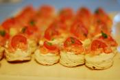 Smoked Salmon Canapes